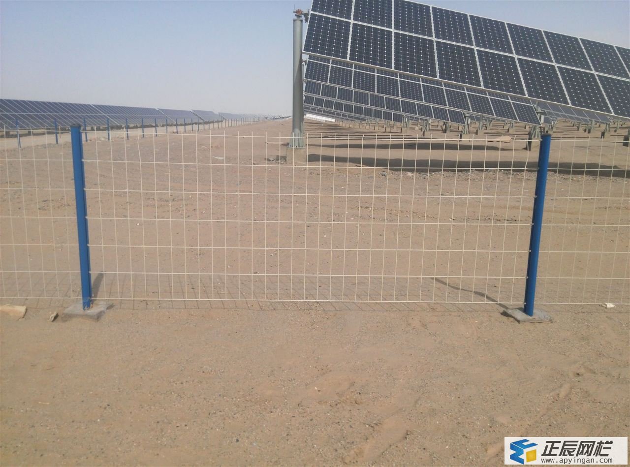 光伏電站圍欄效果圖