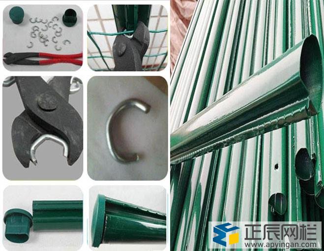 鐵絲網圍欄立柱